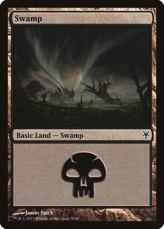 Swamp (78) [Duel Decks: Sorin vs. Tibalt] - Destination Retro