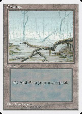Swamp (A) [Fourth Edition] - Destination Retro
