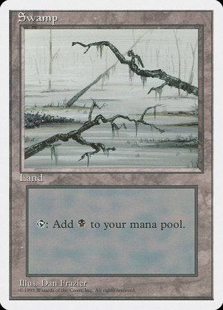 Swamp (C) [Fourth Edition] - Destination Retro