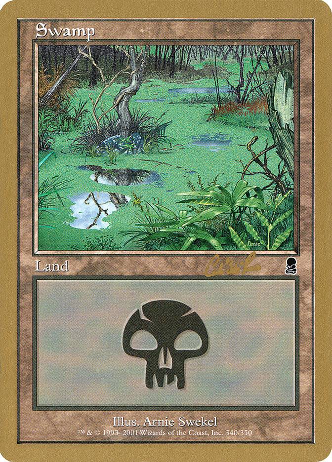 Swamp (cr340) (Carlos Romao) [World Championship Decks 2002] - Destination Retro