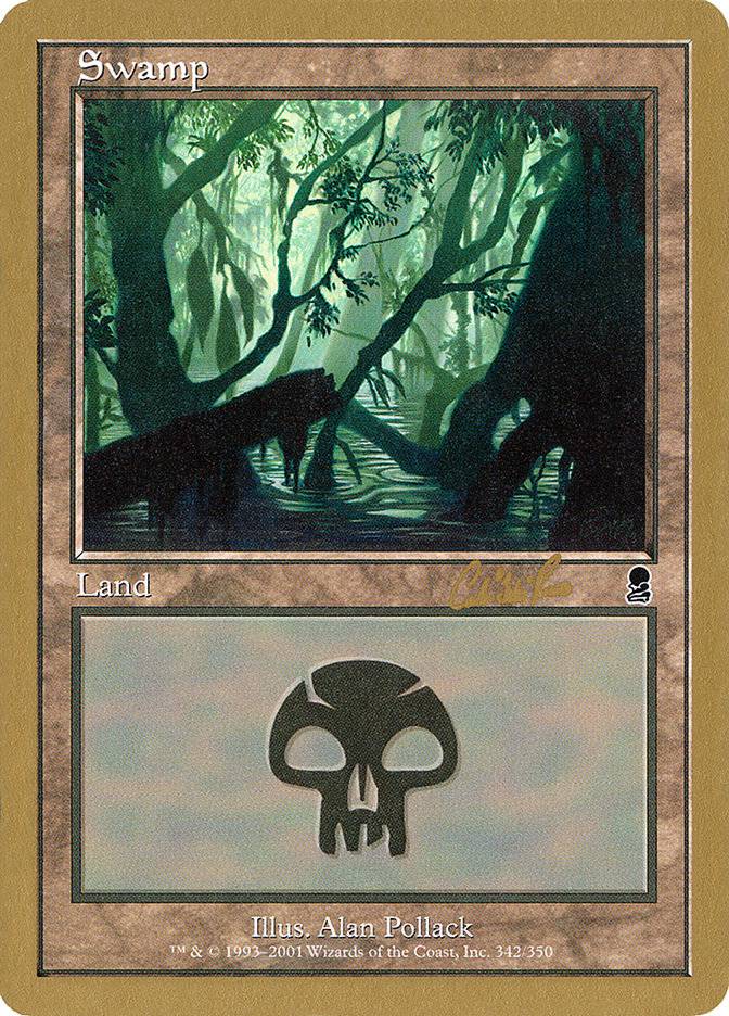 Swamp (cr342) (Carlos Romao) [World Championship Decks 2002] - Destination Retro