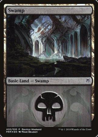 Swamp - Dimir (A02) [GRN Ravnica Weekend] - Destination Retro