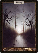 Swamp - Full Art [Unhinged] - Destination Retro