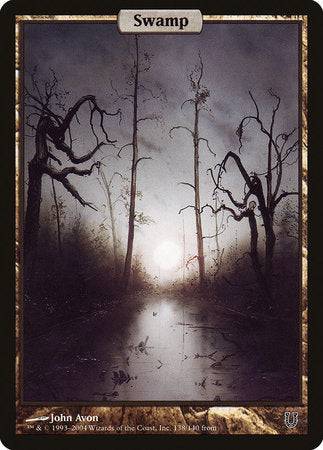Swamp - Full Art [Unhinged] - Destination Retro
