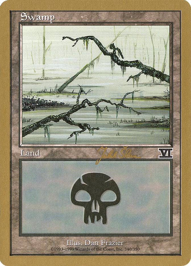 Swamp (js340b) (Jakub Slemr) [World Championship Decks 1999] - Destination Retro