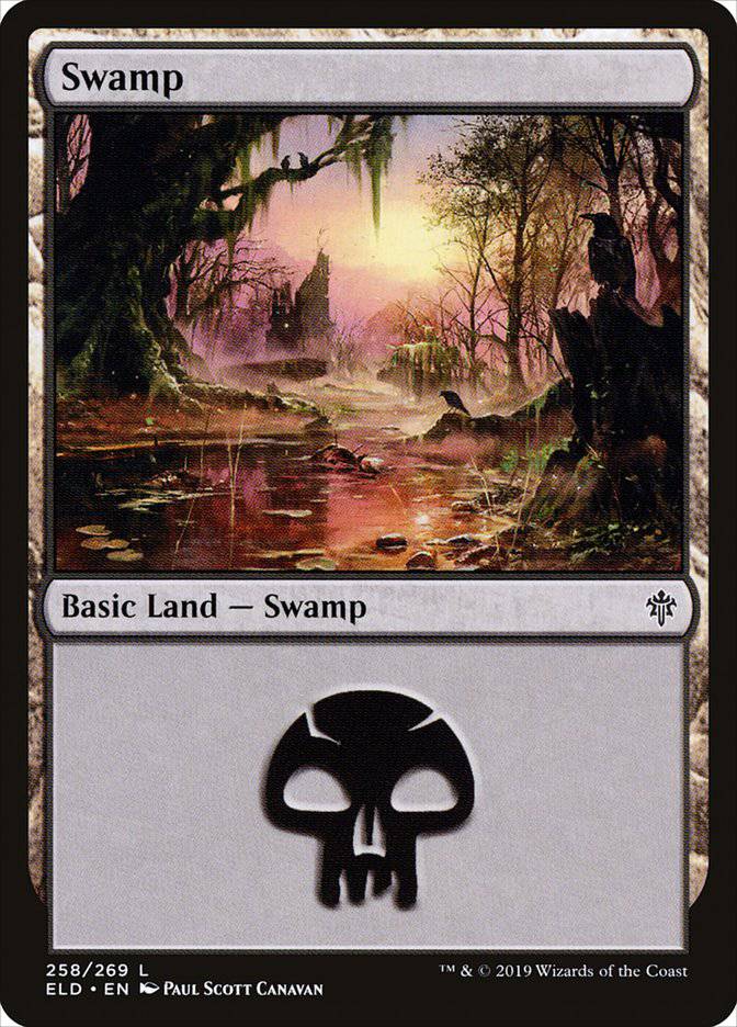 Swamp [Throne of Eldraine] - Destination Retro