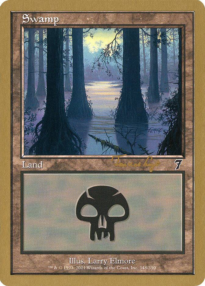 Swamp (tvdl348) (Tom van de Logt) [World Championship Decks 2001] - Destination Retro
