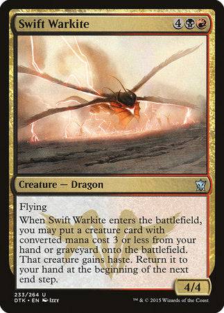Swift Warkite [Dragons of Tarkir] - Destination Retro