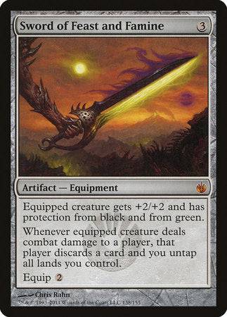 Sword of Feast and Famine [Mirrodin Besieged] - Destination Retro