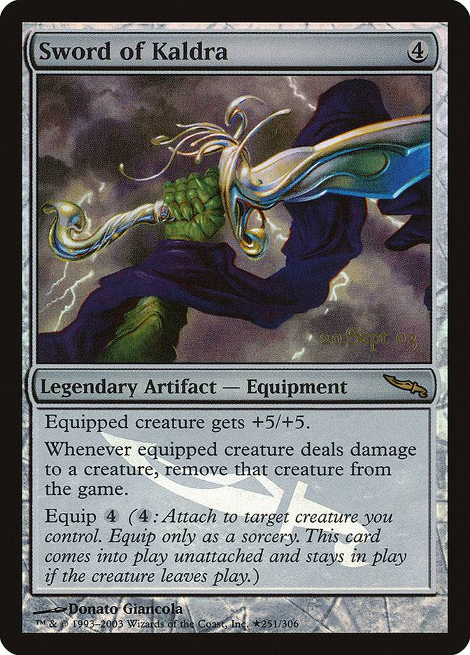 Sword of Kaldra [Mirrodin Promos] - Destination Retro