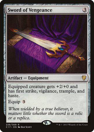 Sword of Vengeance [Commander 2017] - Destination Retro
