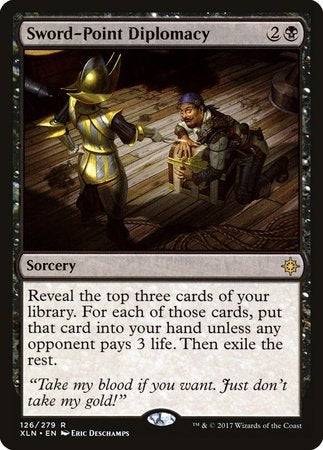 Sword-Point Diplomacy [Ixalan] - Destination Retro