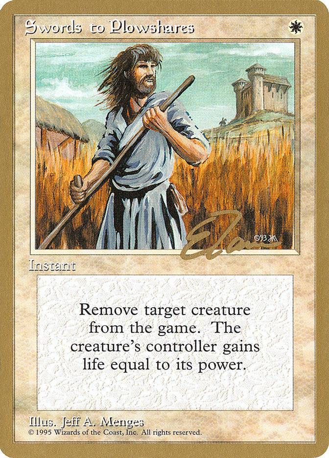 Swords to Plowshares (Eric Tam) [Pro Tour Collector Set] - Destination Retro