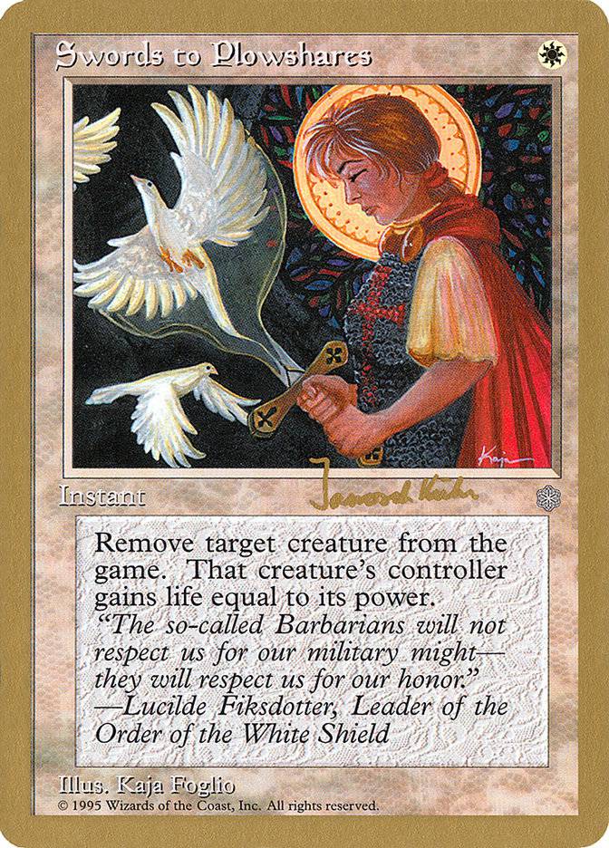 Swords to Plowshares (Janosch Kuhn) [World Championship Decks 1997] - Destination Retro