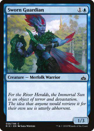 Sworn Guardian [Rivals of Ixalan] - Destination Retro