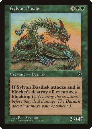 Sylvan Basilisk [Portal Second Age] - Destination Retro