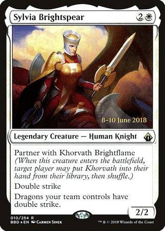 Sylvia Brightspear [Battlebond Promos] - Destination Retro