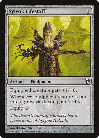 Sylvok Lifestaff [Scars of Mirrodin] - Destination Retro