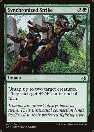Synchronized Strike [Amonkhet] - Destination Retro