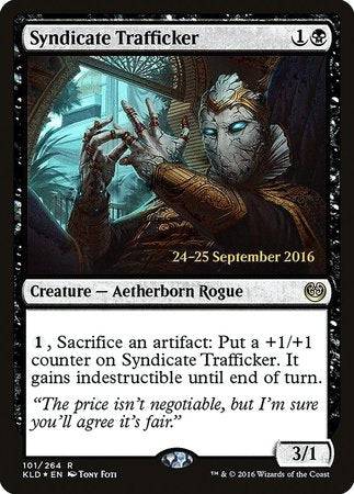 Syndicate Trafficker [Kaladesh Promos] - Destination Retro