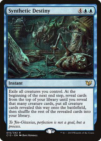 Synthetic Destiny [Commander 2015] - Destination Retro