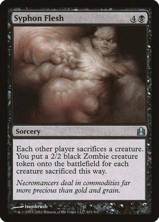 Syphon Flesh [Commander 2011] - Destination Retro