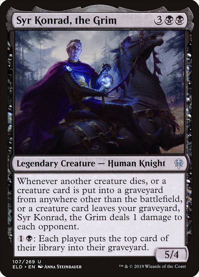 Syr Konrad, the Grim [Throne of Eldraine] - Destination Retro