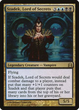 Szadek, Lord of Secrets [Commander 2011] - Destination Retro
