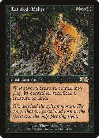 Tainted Aether [Urza's Saga] - Destination Retro