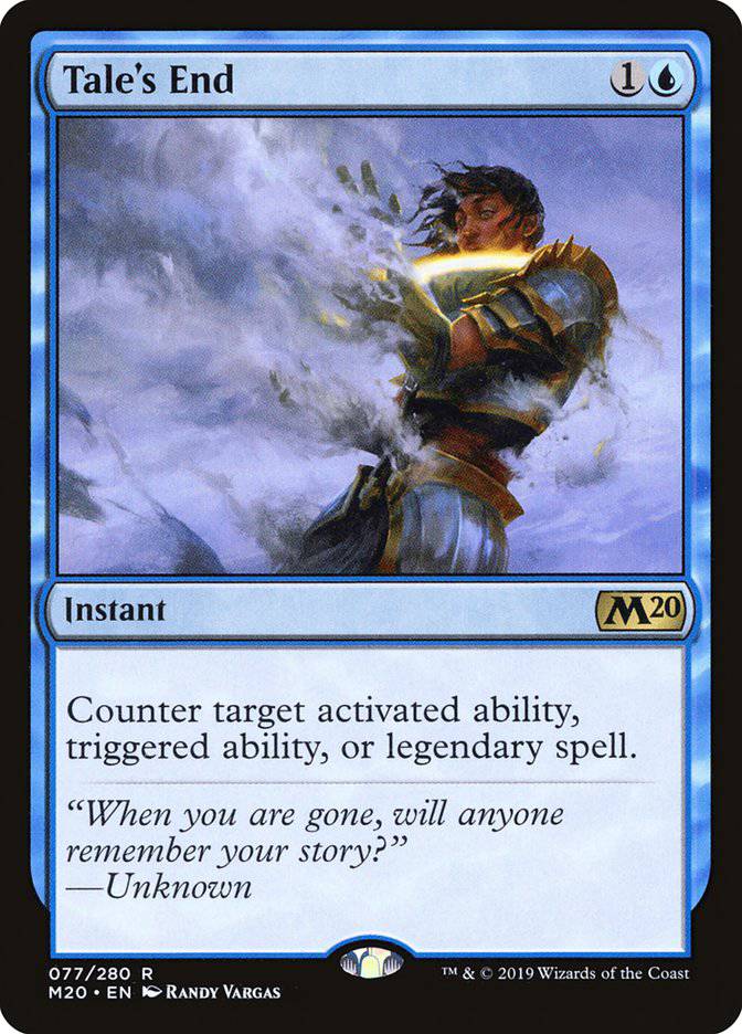 Tale's End [Core Set 2020] - Destination Retro