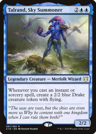 Talrand, Sky Summoner [Commander 2019] - Destination Retro