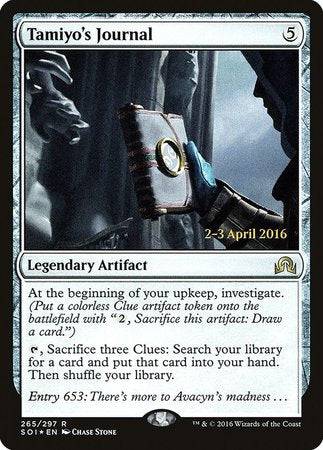 Tamiyo's Journal (Entry 653) [Shadows over Innistrad Promos] - Destination Retro