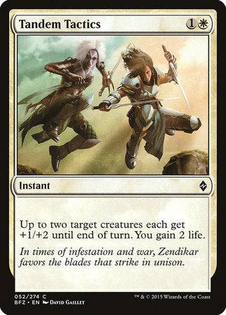 Tandem Tactics [Battle for Zendikar] - Destination Retro