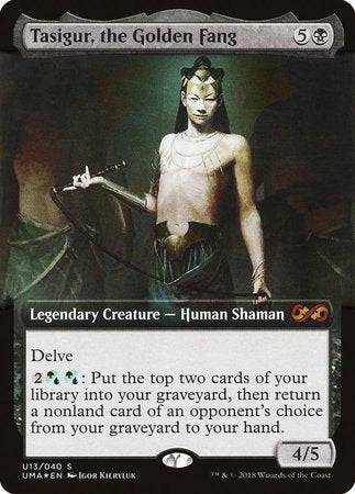 Tasigur, the Golden Fang [Ultimate Box Topper] - Destination Retro