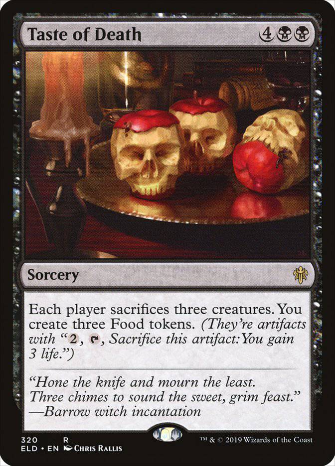 Taste of Death [Throne of Eldraine] - Destination Retro