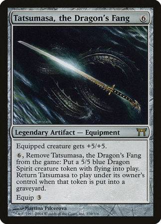 Tatsumasa, the Dragon's Fang [Champions of Kamigawa] - Destination Retro