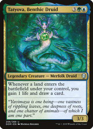 Tatyova, Benthic Druid [Dominaria] - Destination Retro