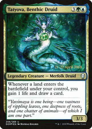 Tatyova, Benthic Druid [Dominaria Promos] - Destination Retro