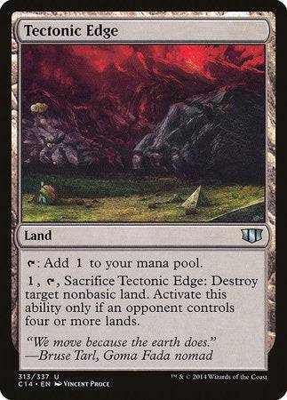 Tectonic Edge [Commander 2014] - Destination Retro