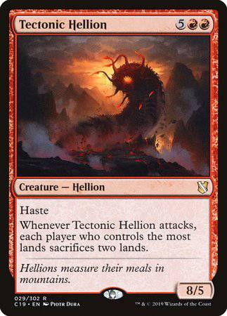 Tectonic Hellion [Commander 2019] - Destination Retro