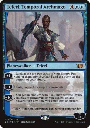 Teferi, Temporal Archmage (Commander 2014) [Commander 2014 Oversized] - Destination Retro