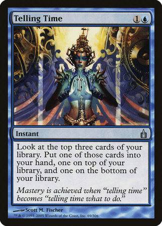 Telling Time [Ravnica: City of Guilds] - Destination Retro