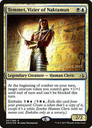 Temmet, Vizier of Naktamun [Amonkhet Promos] - Destination Retro