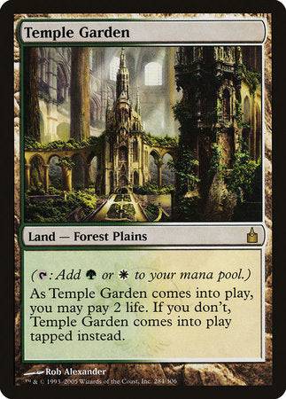 Temple Garden [Ravnica: City of Guilds] - Destination Retro