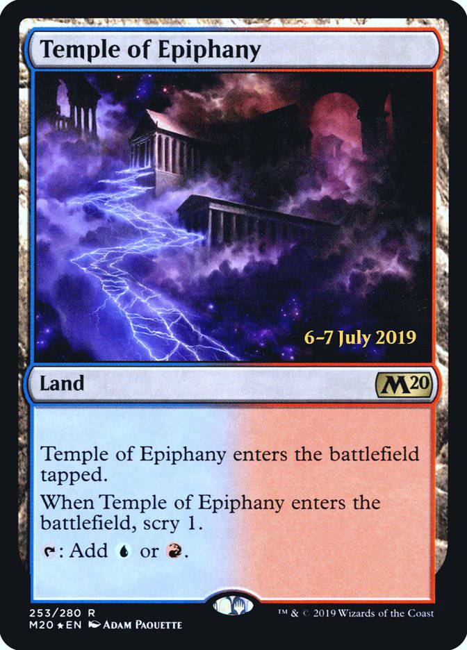 Temple of Epiphany  [Core Set 2020 Prerelease Promos] - Destination Retro