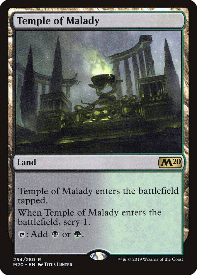 Temple of Malady [Core Set 2020] - Destination Retro