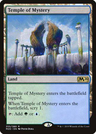 Temple of Mystery [Core Set 2020 Promos] - Destination Retro