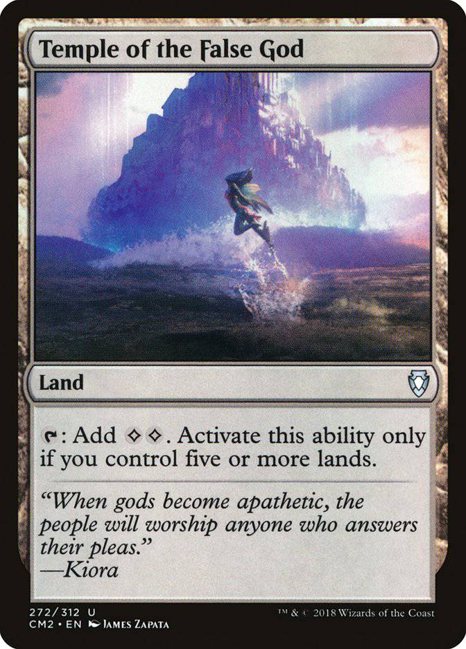 Temple of the False God (272/312) [Commander Anthology Volume II] - Destination Retro