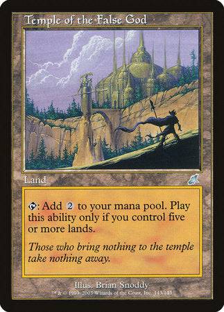 Temple of the False God [Scourge] - Destination Retro