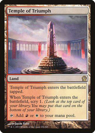 Temple of Triumph [Theros] - Destination Retro
